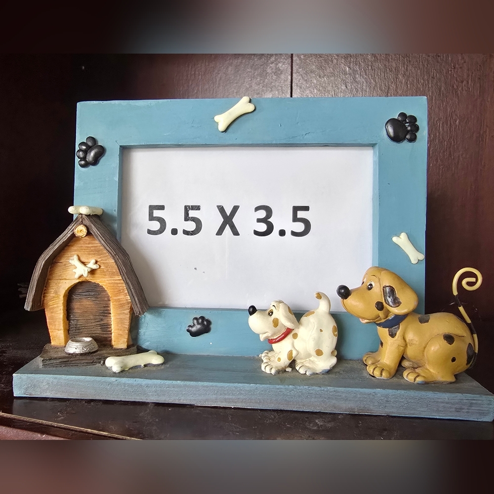 Dog Themed Picture Frame